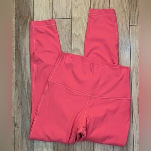 Lululemon Align Pant 25 Inch Pale Raspberry Sz 6 EUC